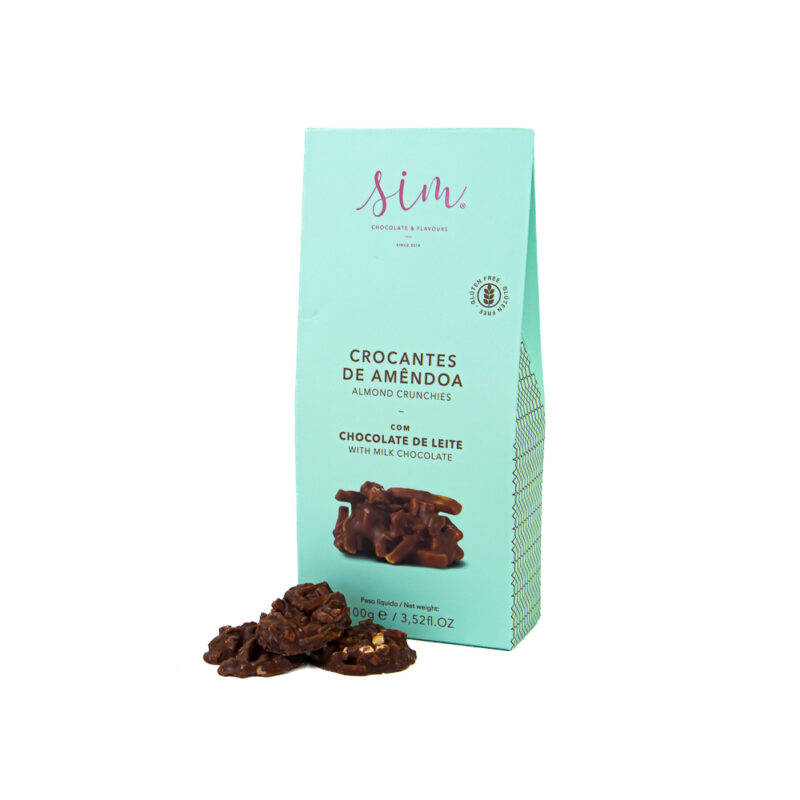 Milk Chocolate Almond Crunches Box