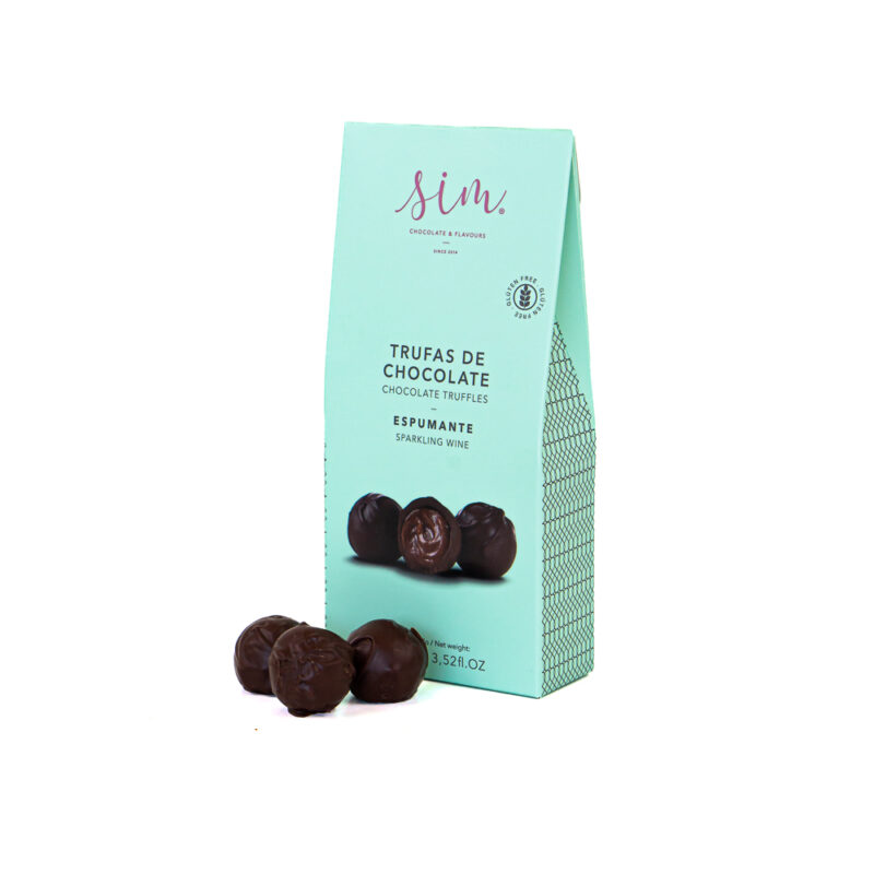 Iced or Natural Sparkling Wine Truffles Box