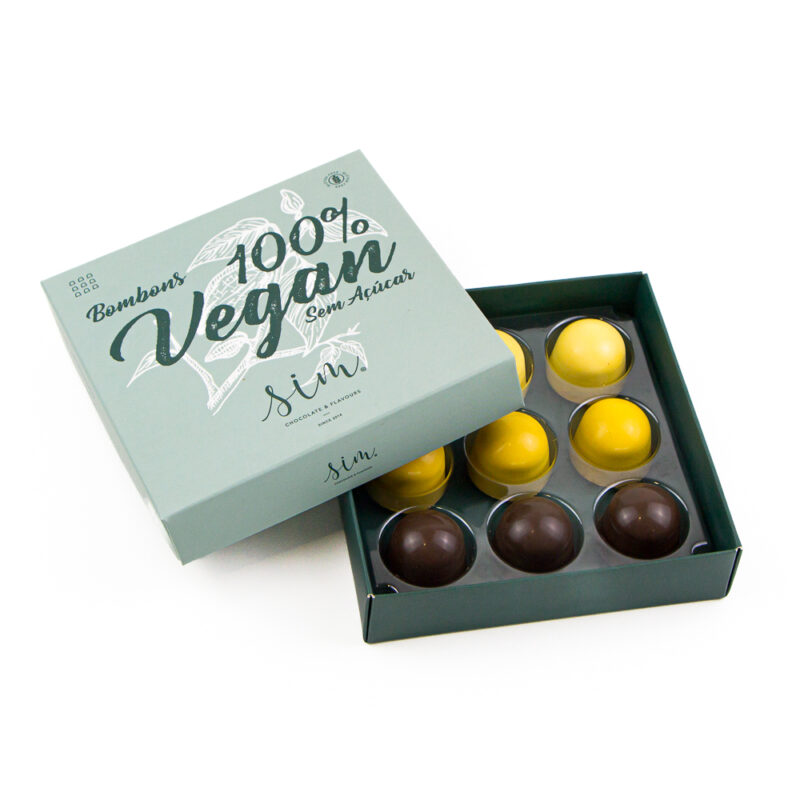 Caixa de Chocolate Vegan