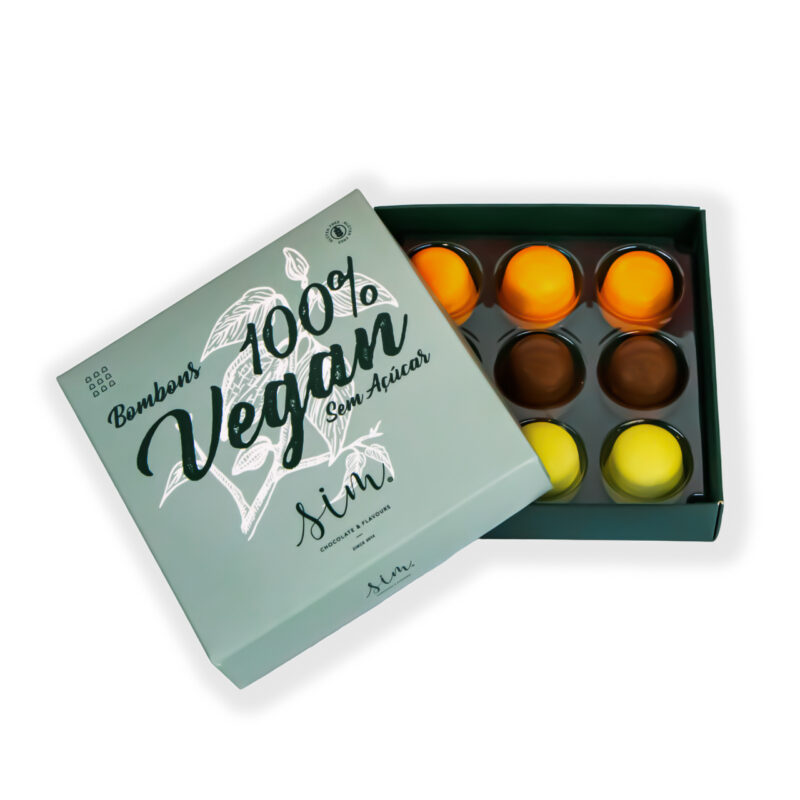 Caixa de Chocolate Vegan