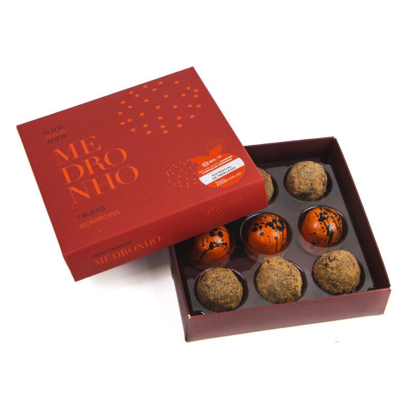Caixa de Bombons e Trufas de Medronho