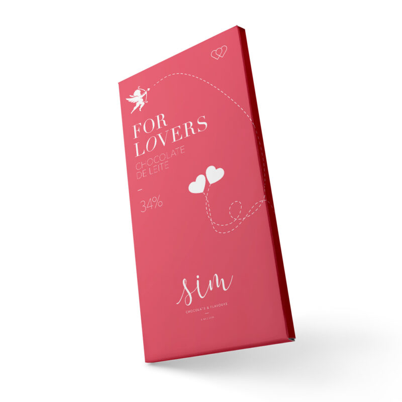 Tablete FOR LOVERS Chocolate de Leite