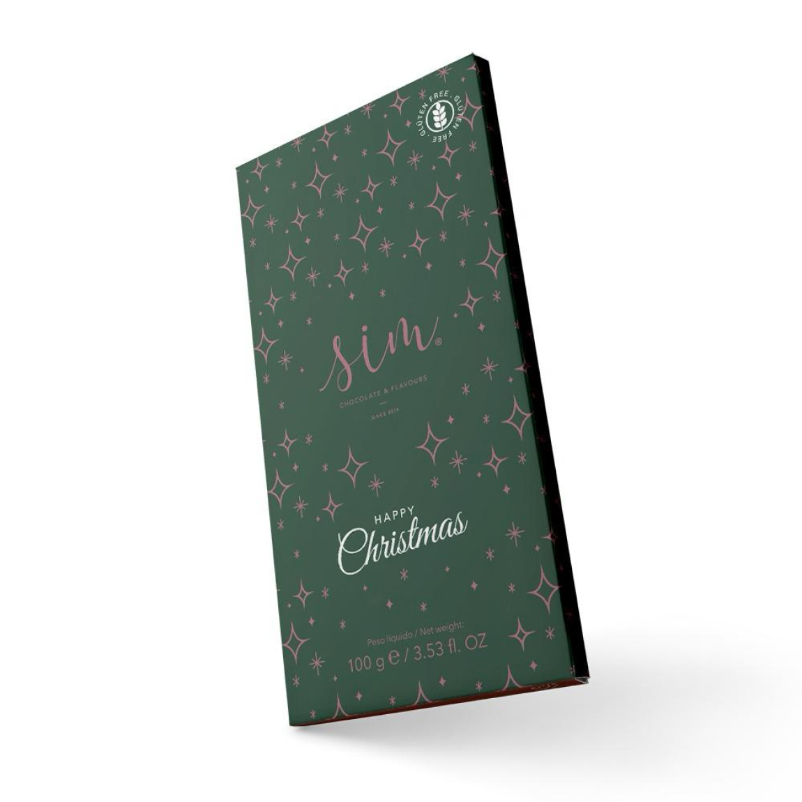 Tablete HAPPY CHRISTMAS Chocolate de Leite
