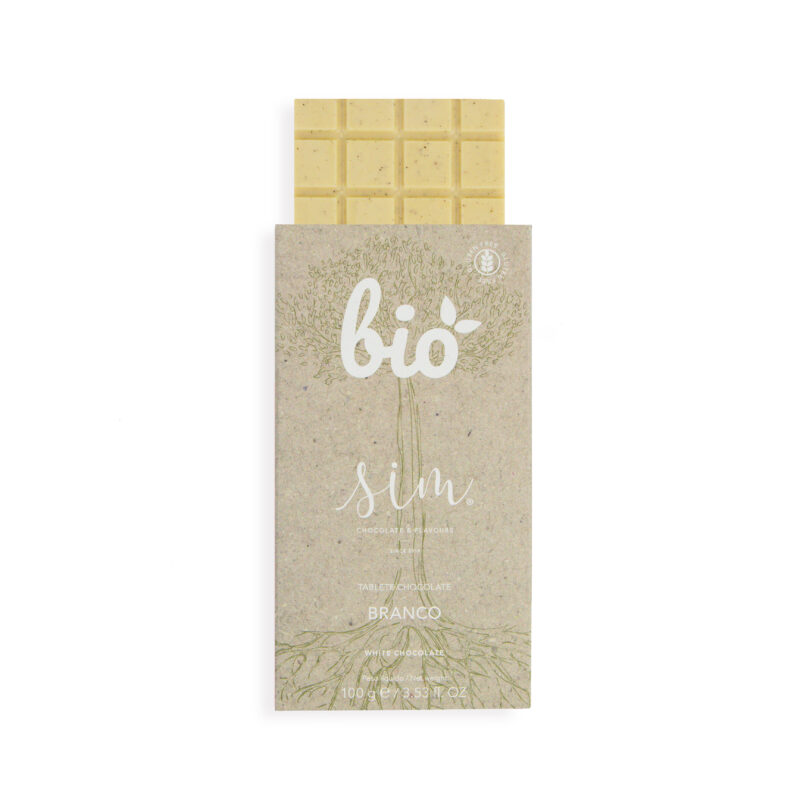 Tablete de Chocolate Branco Bio