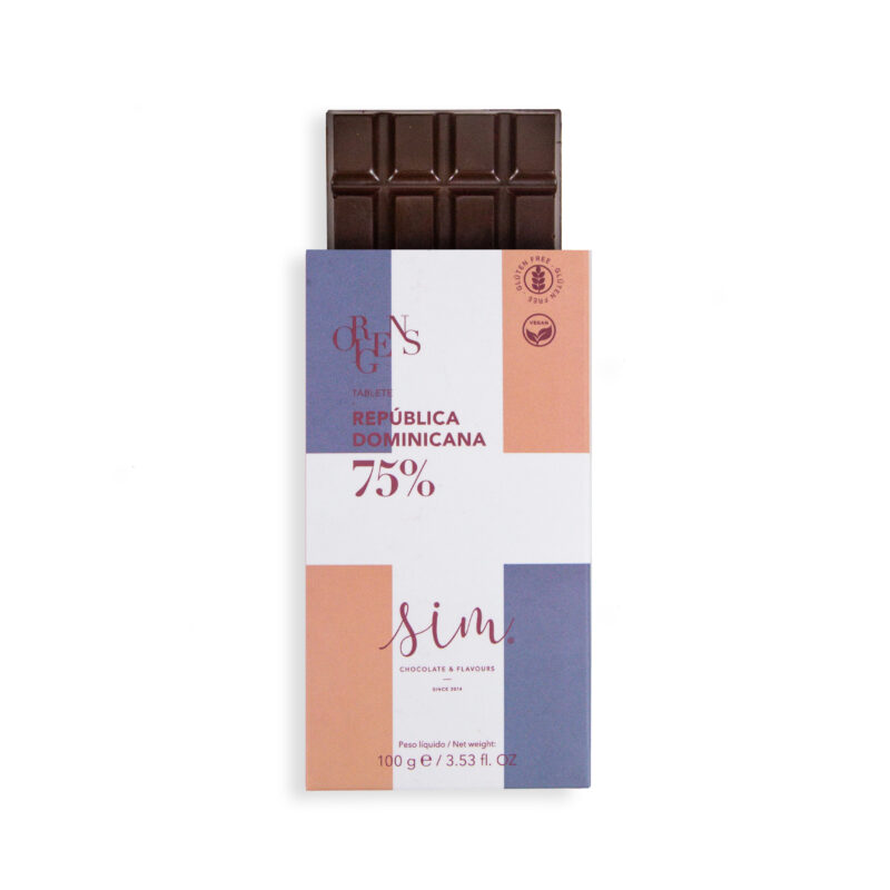 Dark Chocolate Dominican Republic 75% tablet