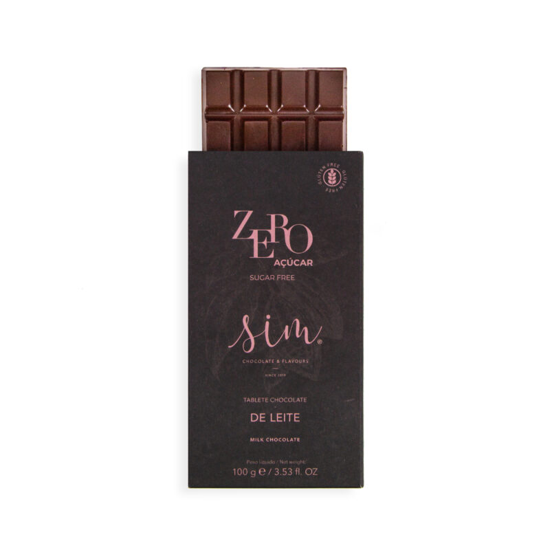 Tablete de Chocolate Preto Zero Açúcar