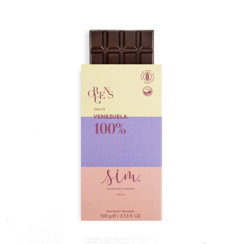 Tablete Chocolate Negro Venezuela 100%