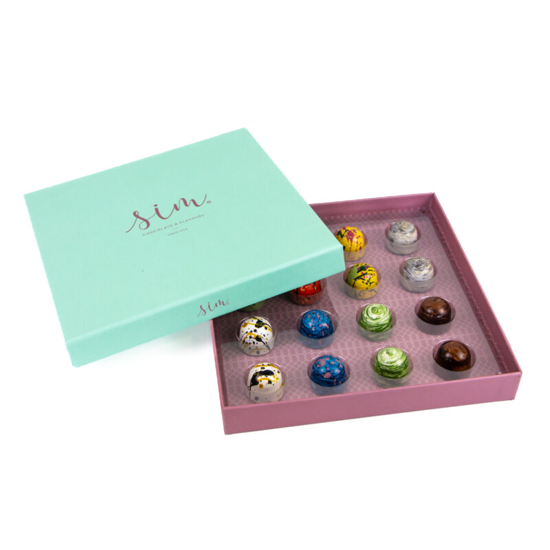 Box of 16 assorted chocolates