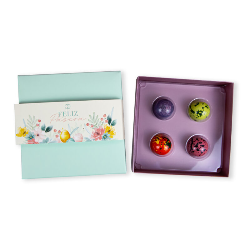 Caixa de 4 Bombons Happy Easter