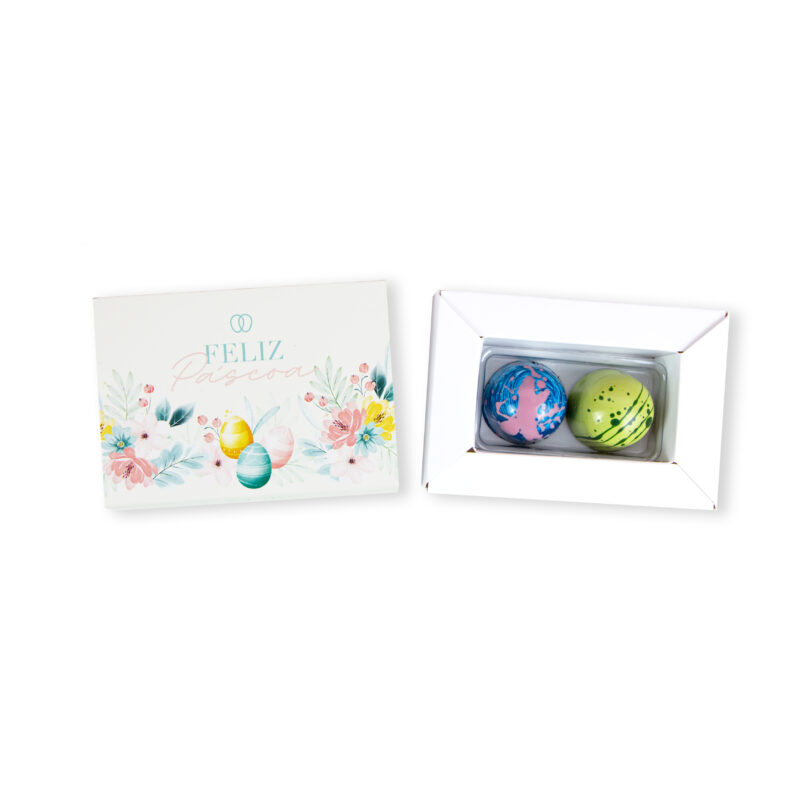Caixa de 2 Bombons Happy Easter