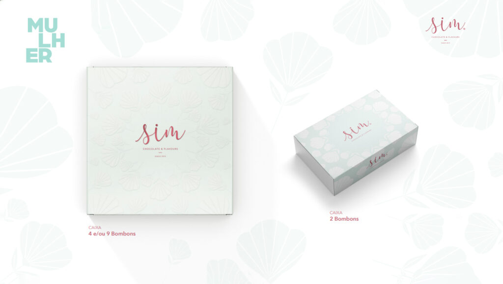 coleção de chocolate do dia da mulher