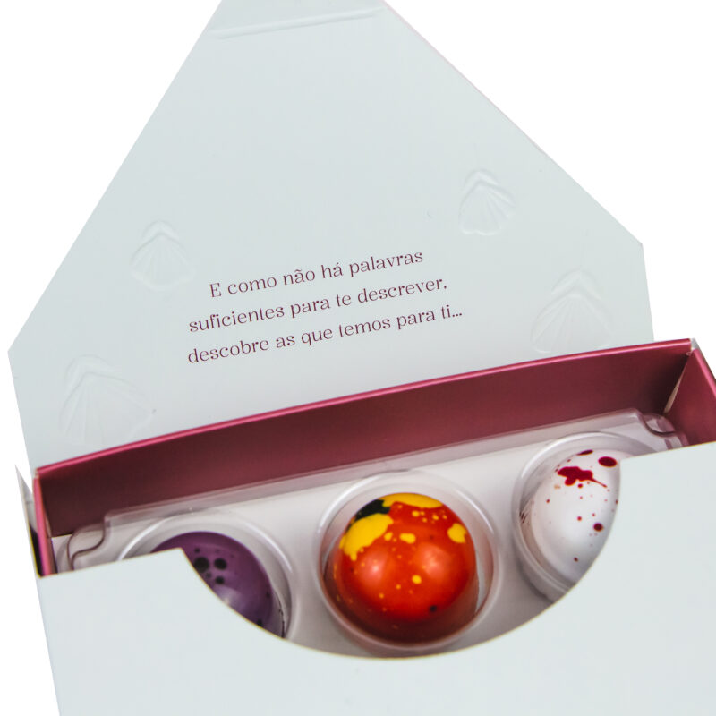 Caixa de 9 Bombons Dia da Mulher