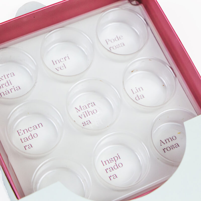 Caixa de 9 Bombons Dia da Mulher