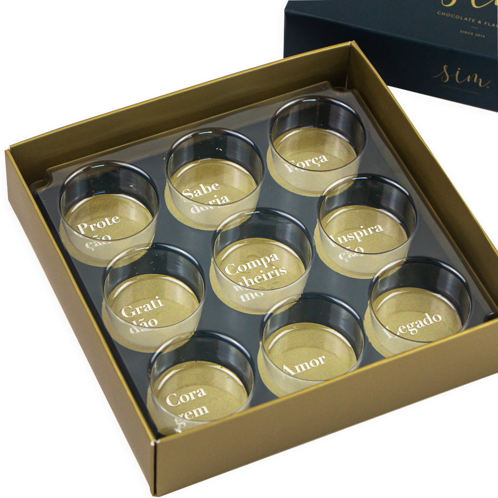 Caixa de 9 Bombons My King Caixa de 9 Bombons My King