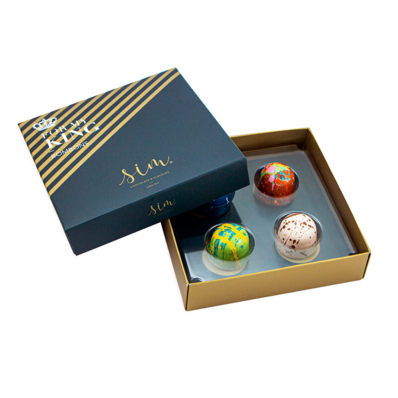 Caixa 4 Bombons My King