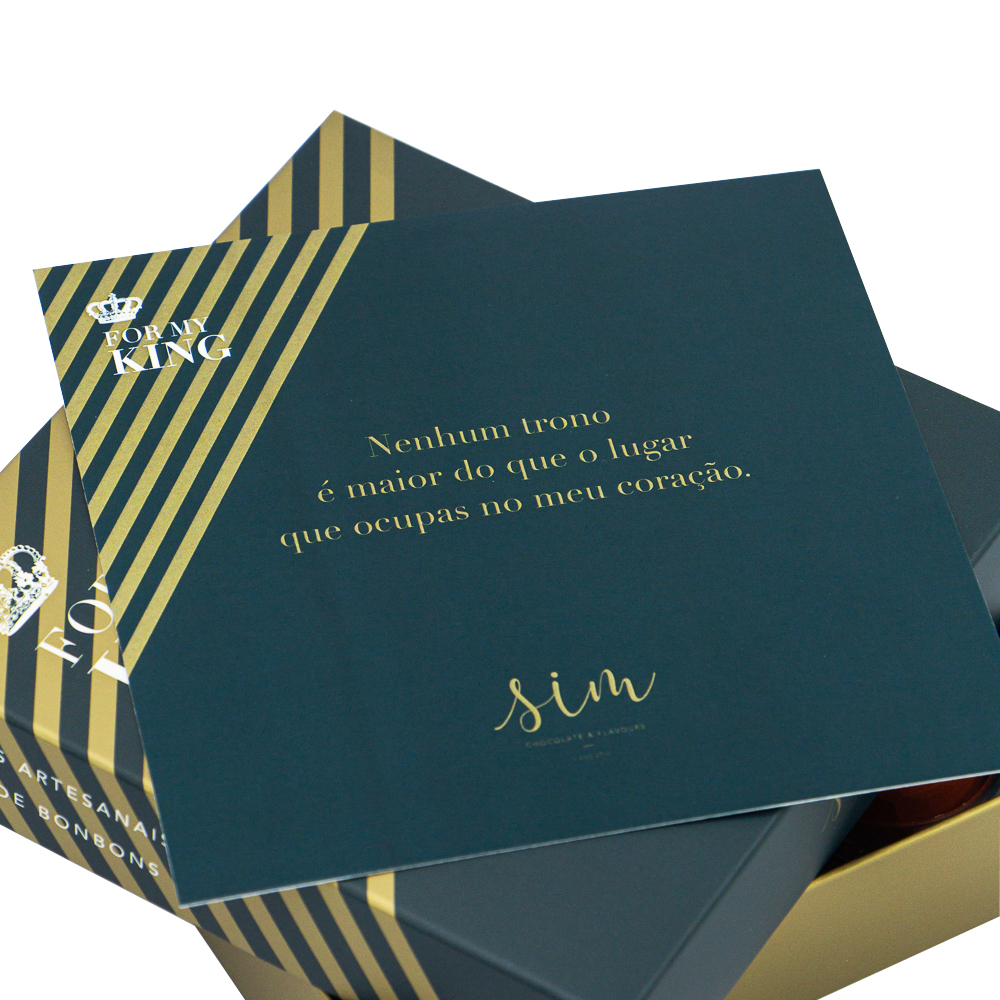 Caixa de 9 Bombons My King Caixa de 9 Bombons My King
