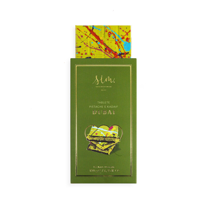 Tablete de Chocolate Pistachio Dubai