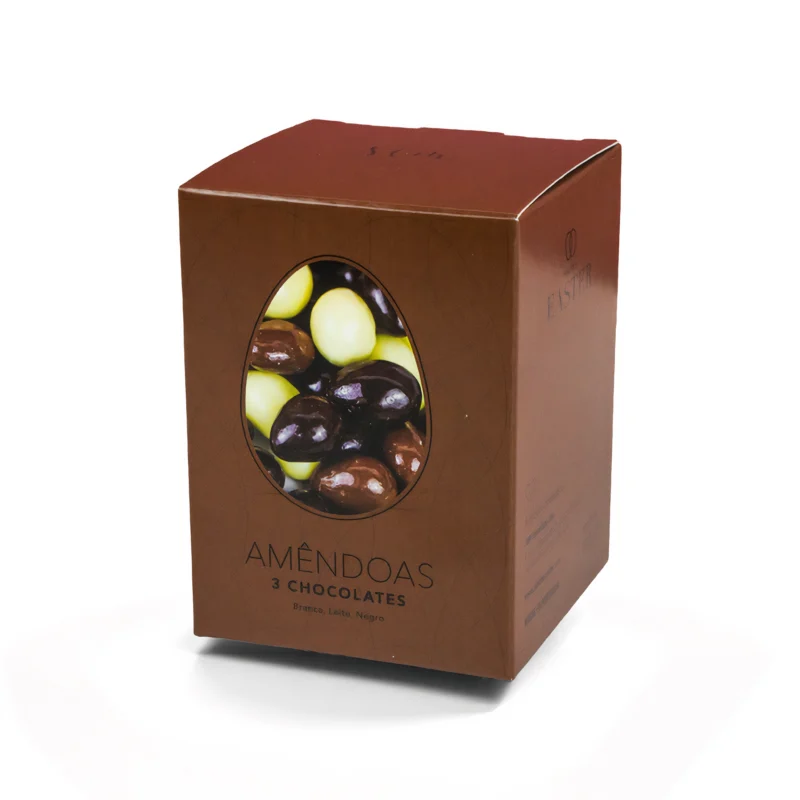 Amêndoas de 3 Chocolates