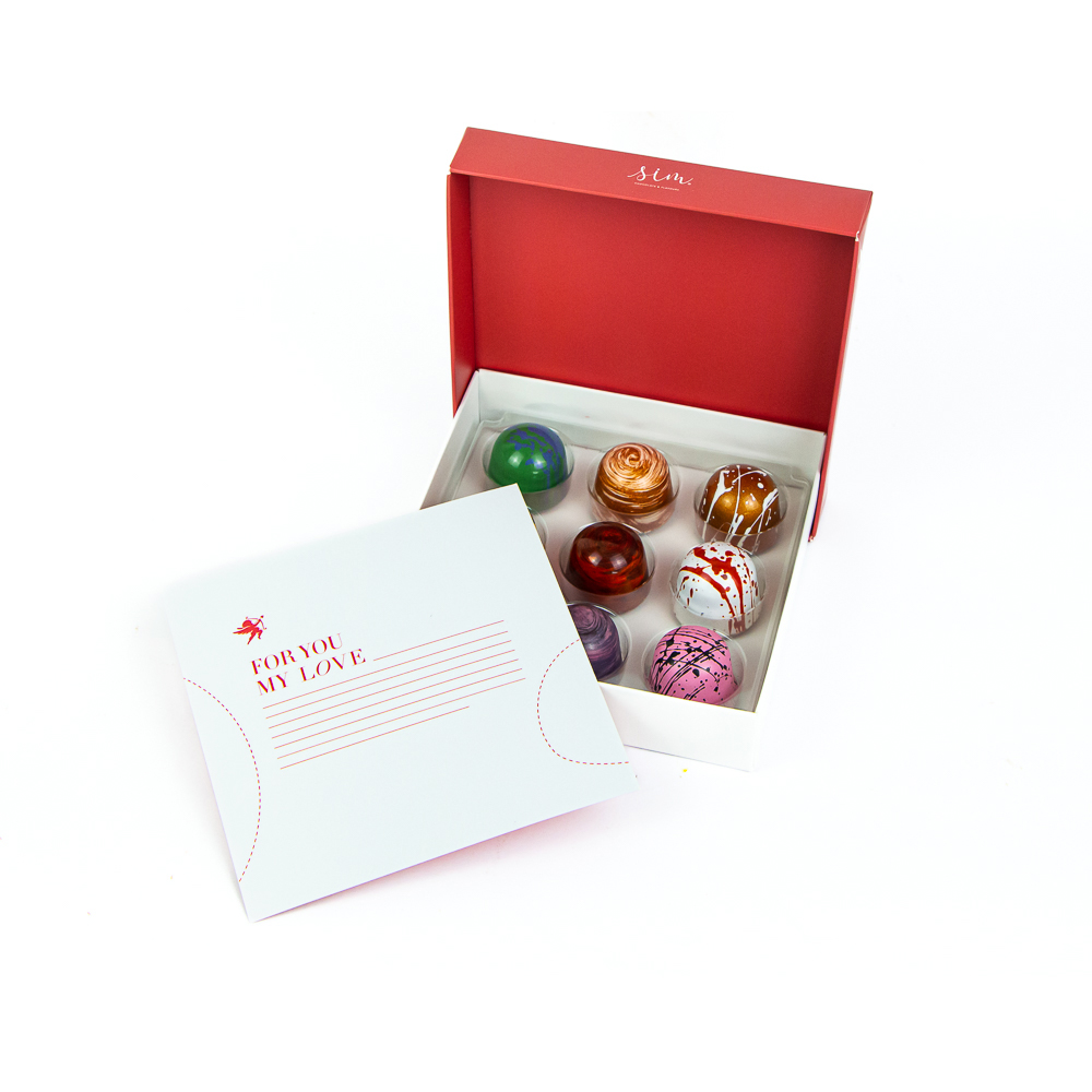 Box For Lovers 9 Bonbons Box For Lovers 9 Bonbons