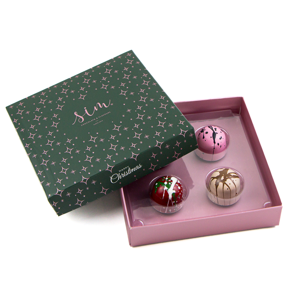 Caixa Happy Christmas 4 Bombons