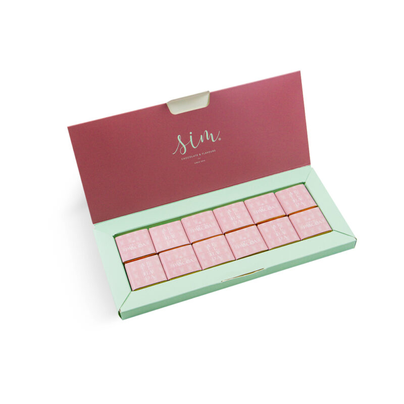 Caixa Feliz Páscoa Afilhada 12 Napolitanas