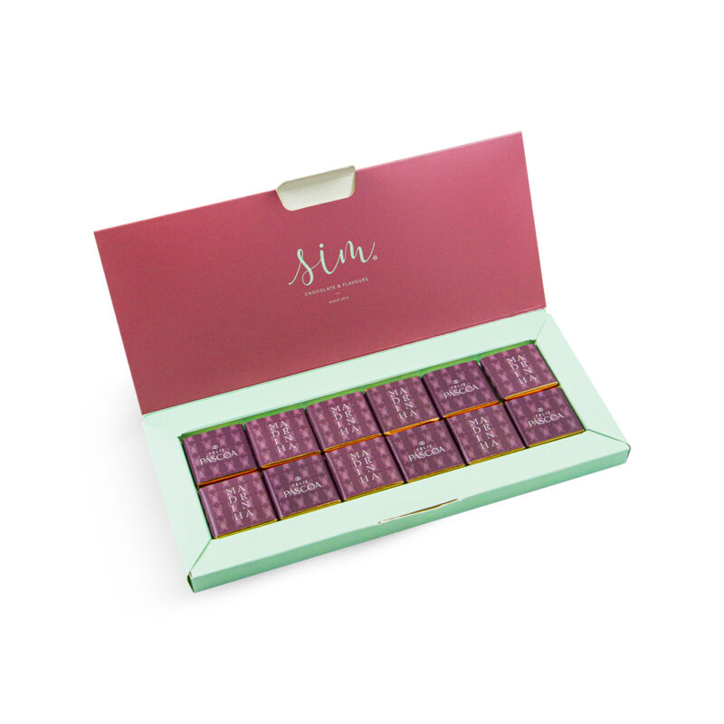 Caixa Feliz Páscoa Madrinha 12 Napolitanas Caixa Feliz Páscoa Madrinha 12 Napolitanas