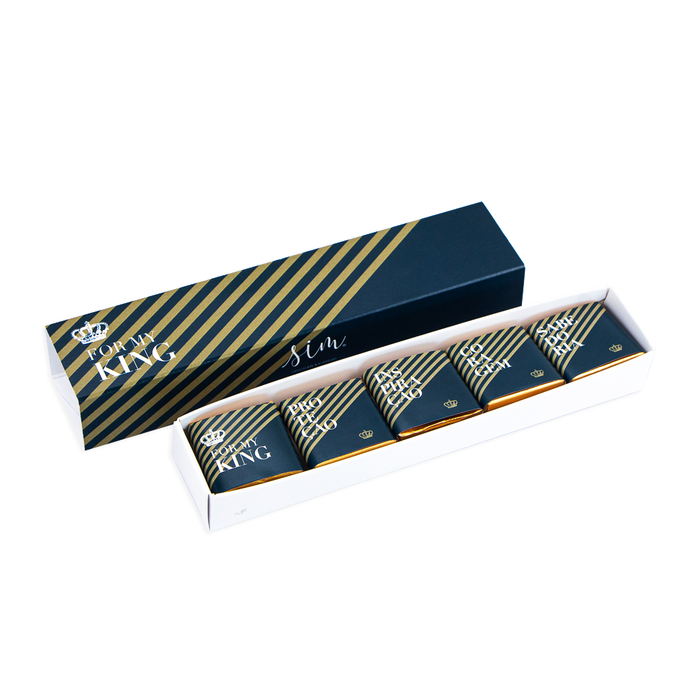 Caixa de 5 Napolitanas My King