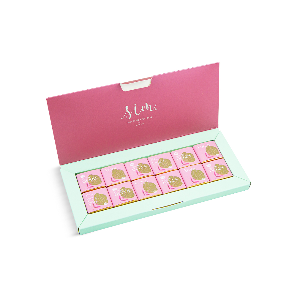 Caixa For My Queen 12 Napolitanas Caixa For My Queen 12 Napolitanas