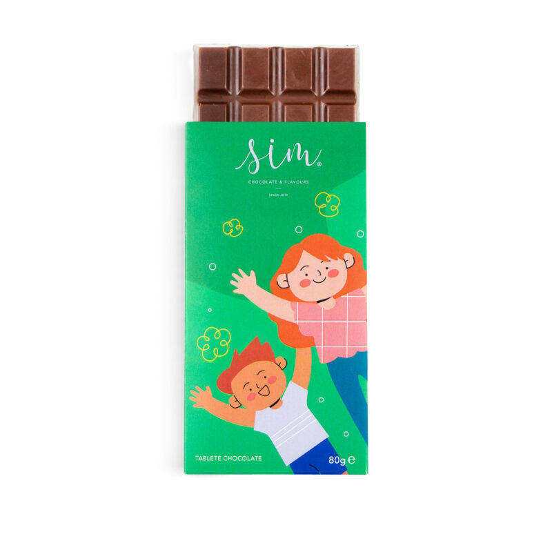Tablete Chocolate de Leite Dia da Criança Coleção Divertida
