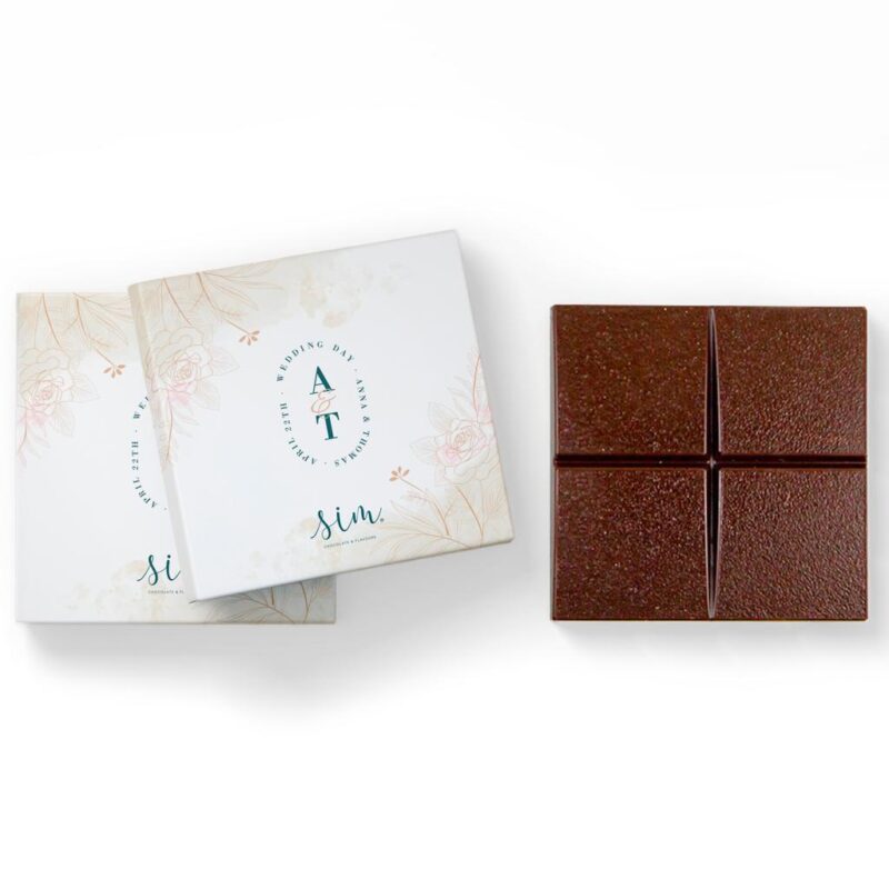 Tablete 40g de Chocolate de Leite Personalizada